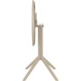 Стол пластиковый складной Sky Folding Table Ø60 234/121-0084