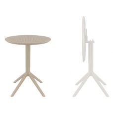 Стол пластиковый складной Sky Folding Table Ø60 234/121-0084