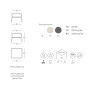 Столик пластиковый для шезлонга Vela Side Table 005/189715