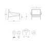 Кресло лаунж металлическое Dress Code Smart Outdoor 005/2581VOS6C5