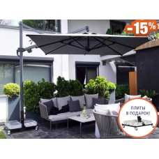 Зонт профессиональный 3х3 м Banana Plus 80-4040-30/PLUS/2657/A/N/NO