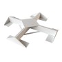 Зонт профессиональный двухкупольный 3х6 м Alu Double Starwhite 091/3060ADWT3S