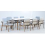 Комплект обеденной деревянной мебели на 8 персон Apoyo TAG/APOYO/DINNER8