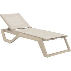 Шезлонг-лежак пластиковый Rio Pro 234/082-2392/PRO