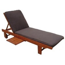 Шезлонг деревянный с матрасом Slimline TAG/slimline/sunbed