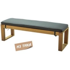 Скамья деревянная с подушкой Booka TAG/booka/bench