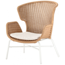 Кресло лаунж плетеное с подушкой Ocean 150/OCEANLOUNGE Кресло лаунж плетеное с подушкой Ocean 150/OCEANLOUNGE