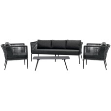 Комплект плетеной мебели Cuba 150/SET_CUBA/3/BDGREY Комплект плетеной мебели Cuba 150/SET_CUBA/3/BDGREY