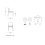 Стул деревянный с обивкой Natural Finn 005/2891HBT628