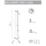 Душ солнечный Big Happy Five F 620 AMA/F620/4005