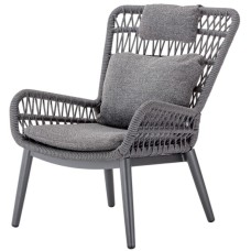 Кресло лаунж плетеное с подушками Tropea 150/TROPEALOUNGE/A Кресло лаунж плетеное с подушками Tropea 150/TROPEALOUNGE/A