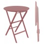 Стол пластиковый складной Helen Folding Table Ø60 234/294-2033