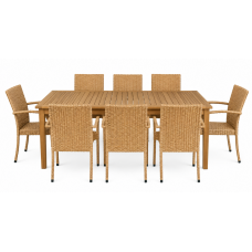 Комплект обеденной мебели Eloise Dove TAG/HUC38372-RH/DOVE/armchair/BELUX