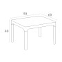 Столик пластиковый журнальный Sky Side Table 234/109-2542