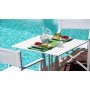 Стол обеденный металлический Aluminium Table 199/SB/Table