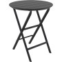Стол пластиковый складной Helen Folding Table Ø60 234/294-1999