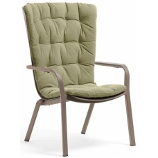 Лаунж-кресло пластиковое с подушкой Folio 003/4030010/3630001224