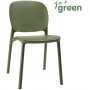 Стул пластиковый Hug Go Green 005/238056