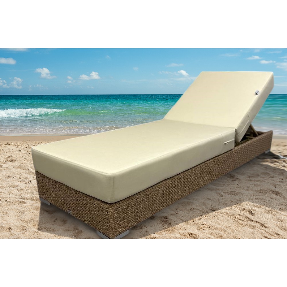 Шезлонг-лежак плетеный с матрасом Mantera RH/MANTERA/BELUX/115 Шезлонг-лежак плетеный с матрасом Mantera RH/MANTERA/BELUX/115