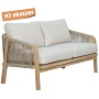 Диван деревянный двухместный Rimini KD TAG/HUC25686KD/RIM/SINGLE/NO