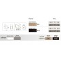 Стул полубарный пластиковый Natural Zebra Antishock 005/2811FW310