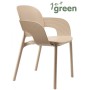 Кресло пластиковое Hug Go Green 005/238215