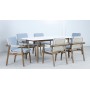 Комплект обеденной деревянной мебели на 6 персон Apoyo TAG/APOYO/DINNER6