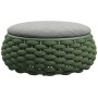 Пуф-столик плетеный с подушкой Pouf TAG/11165-043-113-027