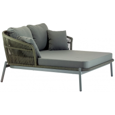 Лаунж-диван плетеный с подушками Tropea 150/TROPEADAY/A Лаунж-диван плетеный с подушками Tropea 150/TROPEADAY/A