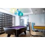 Стул барный пластиковый Zebra Bicolore 005/2560VB214