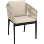 Кресло пластиковое с подушками Portofino 234/212-2224/BEBE