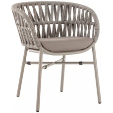 Кресло плетеное с подушкой Tahiti 150/TAHITI/TAU