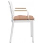 Комплект металлических кресел с подушками Armona Set 4 TAG/11002-014-034/set4
