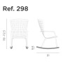 Комплект полозьев для кресла-качалки Kit Folio Rocking 003/4029810000