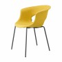 Кресло с обивкой Miss B Pop coated steel frame 005/2686VAT527