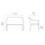 Диван пластиковый Net Bench 003/4033856000