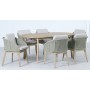 Комплект обеденной деревянной мебели на 6 персон Madrague TAG/MADRAGUE/DINNER6