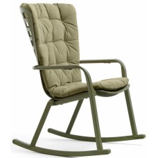 Кресло-качалка пластиковое с подушкой Folio 003/4030016/4029816/3630001224