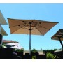Зонт профессиональный 4х4 м Lux Telescopic Manuel 90-6000-03MAN