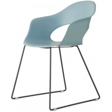 Кресло пластиковое Lady B sledge frame 005/2697VA63