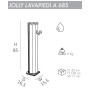 Душ уличный для ног Jolly Lavapiedi A 685 AMA/A685/9001