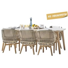Комплект деревянной мебели Mali TAG/MALI_DINNER