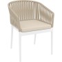 Кресло пластиковое с подушками Portofino 234/212-2194/BEBE