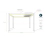 Пергола биоклиматическая моторизованная 3х4 м Pergola 150 Series TAG/SMP-CMP181-LED-3040/SET