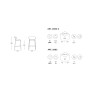 Стул полубарный с обивкой Lisa Waterproof 005/2863-2ZEWP88
