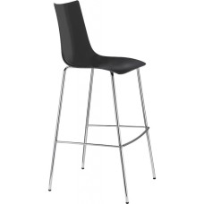 Стул барный пластиковый Zebra Technopolymer 005/256581