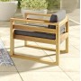 Кресло деревянное с подушками Booka TAG/booka/sofa1seater