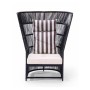 Кресло плетеное дизайнерское Sofa living TAG/TR1728high_back
