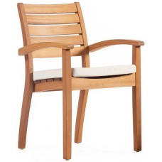 Кресло деревянное с подушкой Stock WA/STOCK-ARMCH