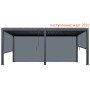 Пергола металлическая 3х6 м Astrol Pergola TAG/SMP-APL-EWD-EX-LED-3060-DG/SET